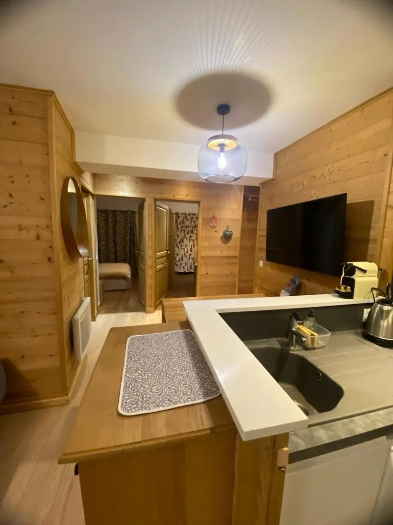 公寓 Appartement Cosy Centre Station Vénosc